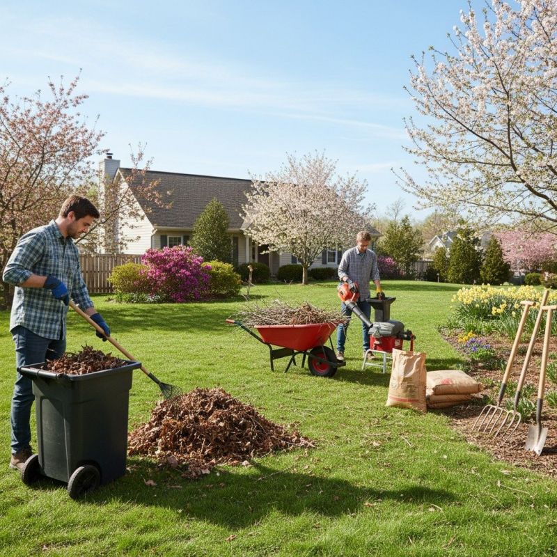 Local Landscaping Maintenance pros at work
